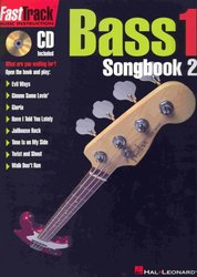 Hal Leonard Corporation FASTTRACK -  BASS 1 - SONGBOOK 2 + CD