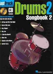 Hal Leonard Corporation FASTTRACK - DRUMS 2 - SONGBOOK 2 + CD