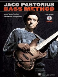 Hal Leonard Corporation JACO PASTORIUS - Bass Method + CD / basová kytara + tabulatura