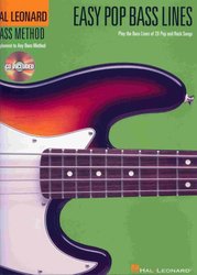 Hal Leonard Corporation Easy Pop Bass Lines + CD