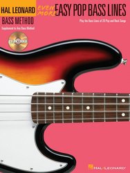 Hal Leonard Corporation Easy Pop Bass Lines 3 (Even More) + CD