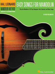 Hal Leonard Corporation EASY SONGS FOR MANDOLIN