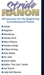 STRIDE HANON - 50 exercises for the pianist