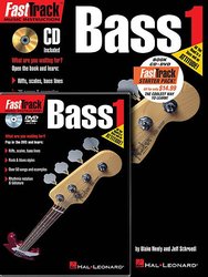 Hal Leonard Corporation FASTTRACK - BASS 1 - STARTER PACK (Book + CD + DVD)