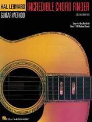 Hal Leonard Corporation INCREDIBLE CHORDS FINDER -Úžasný kytarový akordový katalog - více než 1100 akordů