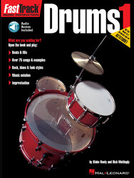 Hal Leonard Corporation FASTTRACK - DRUMS 1 + CD   music instruction