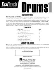 FASTTRACK - DRUMS 1 - SONGBOOK 1 + Audio Online