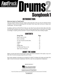 FASTTRACK - DRUMS 2 - SONGBOOK 1 + CD
