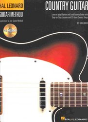 Hal Leonard Corporation COUNTRY GUITAR + CD (Hal Leonard Guitar Method) / kytara + tabulatura