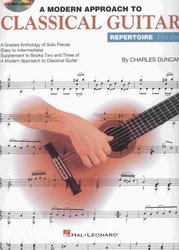 CLASSICAL GUITAR REPERTOIRE 1 + Audio Online (easy to intermediate)