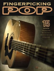 Hal Leonard Corporation Fingerpicking POP - 15 songs arranged for solo guitar / kytara + tabulatura