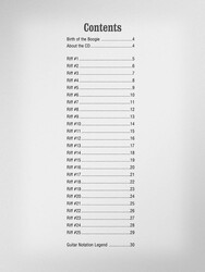 BOOGIE BLUES RIFFS + Audio Online / kytara