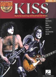 Hal Leonard Corporation Guitar Play Along 30 - KISS + CD   guitar&tab