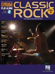 Hal Leonard Corporation DRUM PLAY-ALONG 2 - CLASSIC ROCK + Audio Online