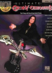 Hal Leonard Corporation Guitar Play Along 64  -  OZZY OSBOURNE + CD vocal/guitar&tab