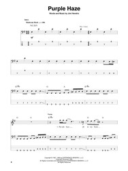 BASS PLAY-ALONG 10 - JIMI HENDRIX + CD