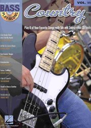 Hal Leonard Corporation BASS PLAY-ALONG 11 - COUNTRY + CD