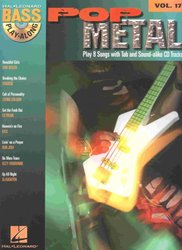 Hal Leonard Corporation BASS PLAY-ALONG 17 - POP METAL + CD
