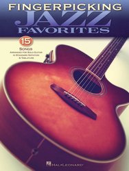 Hal Leonard Corporation Fingerpicking Jazz Favorites - 15 Songs - zpěv / kytara + tabulatura