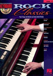 Hal Leonard Corporation KEYBOARD PLAY- ALONG 7 - ROCK CLASSICS + CD       klavír/zpěv/kytara