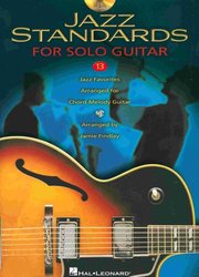 JAZZ STANDARDS FOR SOLO GUITAR + Audio Online / kytara + tabulatura