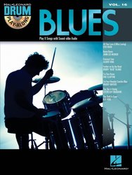 Hal Leonard Corporation DRUM PLAY-ALONG 16  - BLUES DRUMS + CD