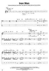 BASS PLAY-ALONG 26 - BLACK SABBATH + Audio Online / basová kytara + tabulatura