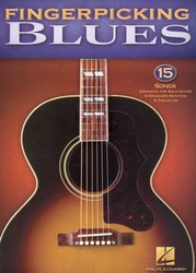 Hal Leonard Corporation Fingerpicking Blues - 15 Songs - zpěv / kytara + tabulatura