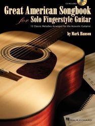 Hal Leonard Corporation Great American Songbook for Solo Fingerstyle Guitar + CD / kytara + tabulatura