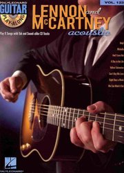 Hal Leonard Corporation Guitar Play Along 123  -  Lennon&McCartney - Acoustic Guitar + CD vocal/guitar&tab