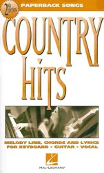 Paperback Songs - COUNTRY HITS vocal / chord