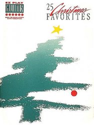 Hal Leonard Corporation GUITAR EZ PLAY - 25 CHRISTMAS FAVORITES