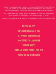 PRO VOCAL 23 - GREASE + CD  women's edition