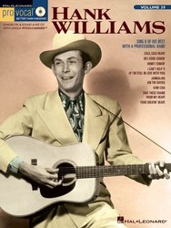 PRO VOCAL 39 - Hank Williams + CD / men's edition