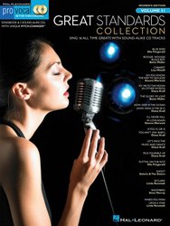 Hal Leonard Corporation PRO VOCAL 51 - Great Standards Collection + 2x CD / edice pro zpěvačky