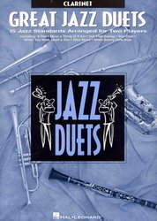 Hal Leonard Corporation GREAT JAZZ DUETS - 15 skvělých jazzových standardů pro dva hráče / klarinet