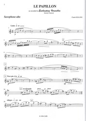 Claude Bolling: LE PAPILLON / altový saxofon a klavír