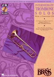 THE CANADIAN BRASS - INTERMEDIATE TROMBONE SOLOS + Audio Online / trombon a klavír