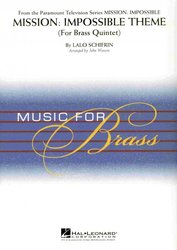 Hal Leonard Corporation MISSION: IMPOSSIBLE THEME        brass quintet