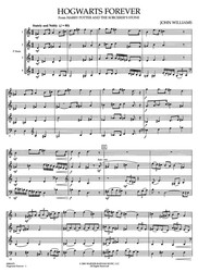 Hogwarts Forever (Harry Potter a Kámen mudrců) - John Williams - Horn Quartet / čtyři lesní rohy - partitura + party