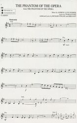 ANDREW LLOYD WEBER CLASSICS + CD / klarinet