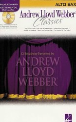 Hal Leonard Corporation ANDREW LLOYD WEBER CLASSICS + CD / altový saxofon