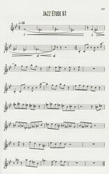 EXERCISES &amp; ETUDES for the jazz instrumentalist - treble clef edition