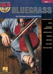 Violin Play-Along 1 - BLUEGRASS + Audio Online