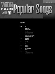 VIOLIN PLAY-ALONG 2 - POPULAR SONGS + CD