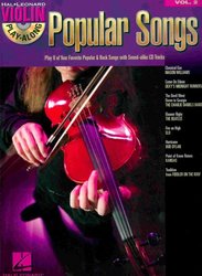 VIOLIN PLAY-ALONG 2 - POPULAR SONGS + CD