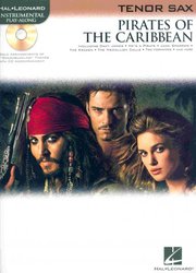 PIRATES OF THE CARIBBEAN + CD / tenorový saxofon