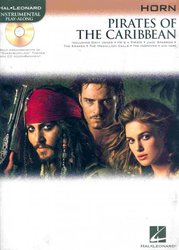 PIRATES OF THE CARIBBEAN + Audio Online / lesní roh (f horn)