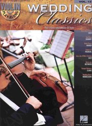 Violin Play-Along 12 - WEDDING CLASSICS + Audio Online