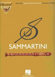 CLASSICAL PLAY ALONG 2 - SAMMARTINI: Concerto in F Major + CD / zobcová flétna